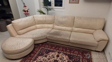 Divano letto in pelle Divani &Divani by Natuzzi