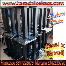 Base per Tavolo Gambo centrale ferro
