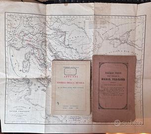 Cartina opuscoli storici - Antichi