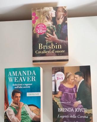 romanzi rosa 3 trilogie 