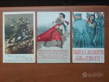 cartoline militari - sottoscrivi prestito nazional