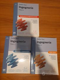Kit completo Alpha Test Ingegneria TOLC-I (manuale