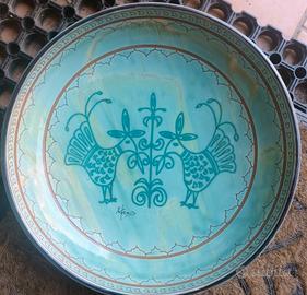 piatto sardo ceramica 