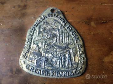 Medaglia Targa Podistica 1972 Ottone Bologna