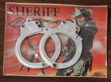 Manette giocattolo Mondial Sheriff anni 60/70