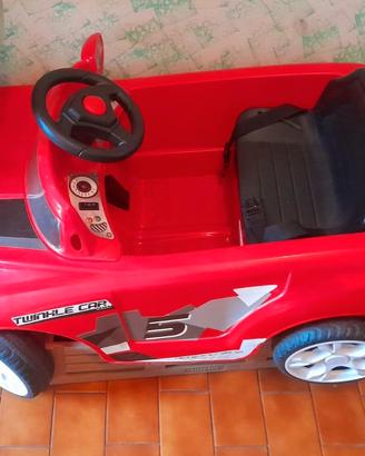 Auto Elettrica Bambini "Twinkle Car" - Rossa