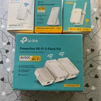 Ripetitori Wi-Fi TP-Link + Powerline Wi-Fi Kit