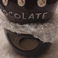 cioccolatiera in ceramica 