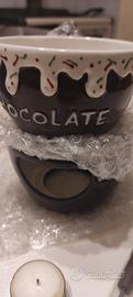 cioccolatiera in ceramica 