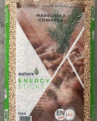 ENERGY STICKS PELLET CONIFERA PRESTAGIONALE