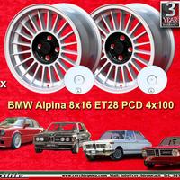 2 pz cerchi BMW,Opel,Volkswagen Alpina 8x16 ET28 4