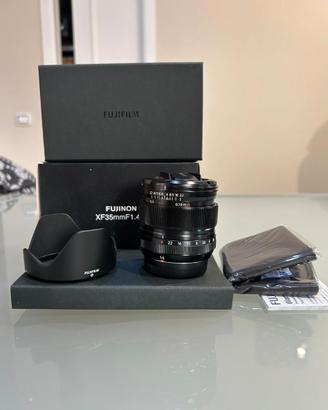 Fujifilm Fujinon XF 35mm f1.4 R full set