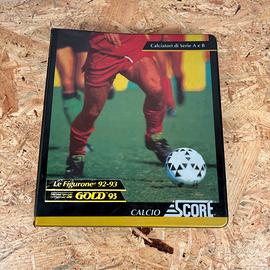 Album Score Calciatori di Serie A e B Gold 93 1992
