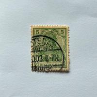 Francobollo Germania Reich 1902