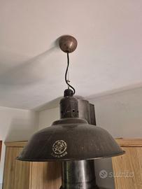 Lampadario originale stile vintage industrial
