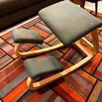 Sedia ergonomica Varier Variable azzurra