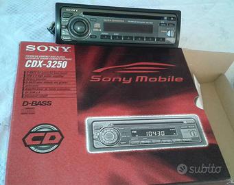 AUTORADIO con CD SONY CDX-3250