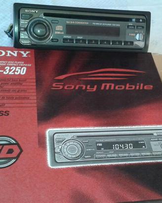 AUTORADIO con CD SONY CDX-3250