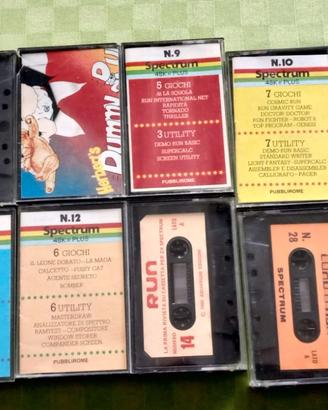 CASSETTE SOFTWARE PER COMPUTER ZX SPECTRUM