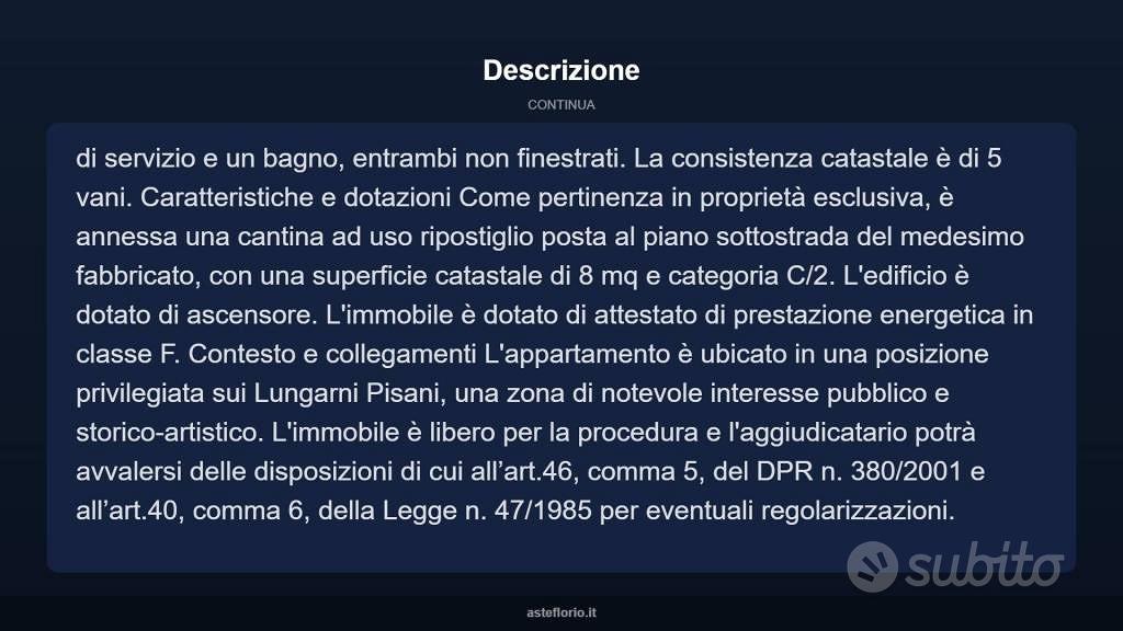 Appartamento – Pisa, San Martino - Vista 5