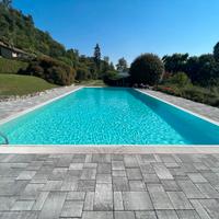 Casa con piscina e vista sul Lago Maggiore