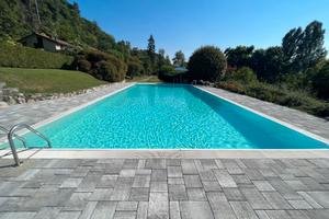 Casa con piscina e vista sul Lago Maggiore