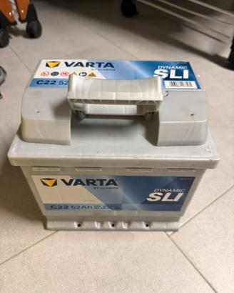 Batteria varta c22 50 ah nuova