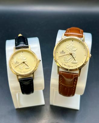 Coppia Orologi Lorus Mickey Mouse The Walt Disney