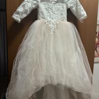 Vestito sposa bimba