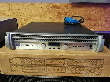 AMPLIFICATORE CROWN 6000W IT-6000 DSP