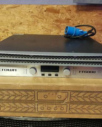 AMPLIFICATORE CROWN 6000W IT-6000 DSP