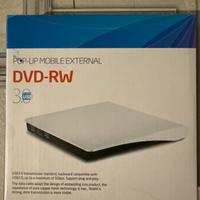 DVD-RW esterno USB 3.2 Plug & Play NUOVO
