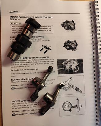 beta alp 200 dr200 albero valvole