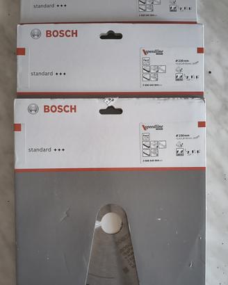 3 Lame Bosch sega circolare 230/30 18 denti Nuove