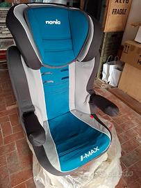 N°2 sediolini auto ISOFIX gruppo 123 9-36kg