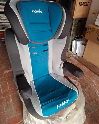 N°2 sediolini auto ISOFIX gruppo 123 9-36kg