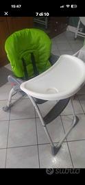 Seggiolone bimba