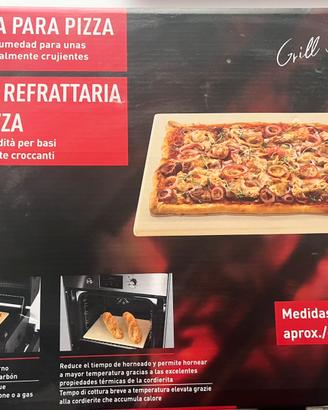 Pietra refrattaria per pizza