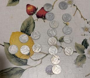 Monete serie 10 Lire 1952/1956