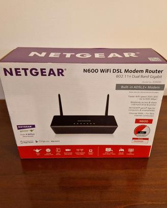 Nuovo modem router DSL net gear N600 wifi