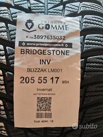 2 gomme 205 55 17 bridgestone inv a4244