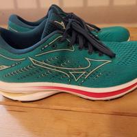 Mizuno Wave Rider 25 Lake Blue/Clearwater 