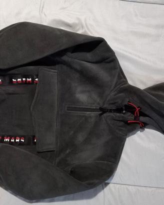 Felpa pile bambino con tasca sul davanti