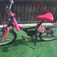 bicicletta da bambina raggio 20