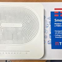TIM Smart Modem Technicolor - Bianco