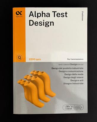 Alpha Test Design 2200 quiz, edizione 2024/2025
