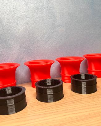 Cornetto d’aspriazione T-max 530 - 40mm rossi