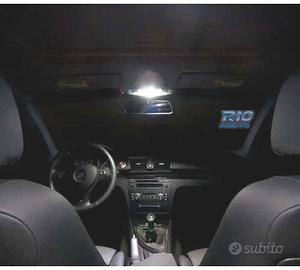 KIT 15 LAMPADE LED INTERNE BMW SERIE 1 E81 E87 116