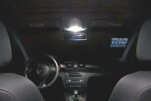 KIT 15 LAMPADE LED INTERNE BMW SERIE 1 E81 E87 116