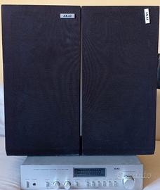 Impianto Hi-Fi Vintage Coordinato Akai